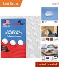 Self-Adhesive Cushioning Bumpers - Pack of 100 for Sound Dampening  Protection