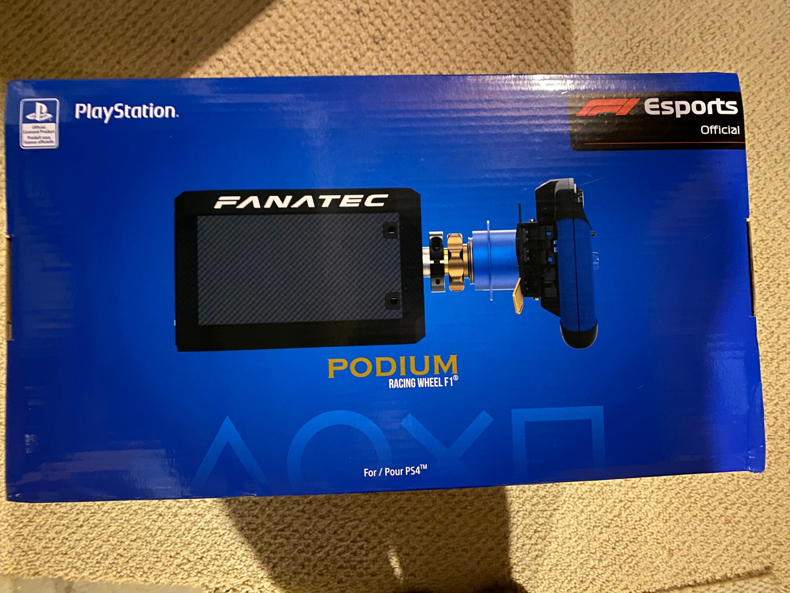 Fanatec Podium racing wheel F1, Podium Wheel Base DD1, brand new open