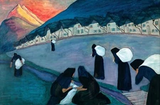 Marianne von Werefkin : "Black Women"  (1910) - Giclee Fine Art Print