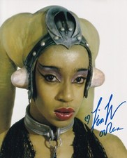 FEMI TAYLOR signed autograph 20x25cm STAR WARS in person autograph COA OOLA
