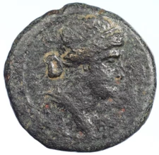 Time of Nero AE Issue Roman Seleukis / Pieria Bronze Provincial Coin 54-68 AD