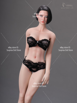 LDDOLL 1/6 EU28L Female Body Silicone Seamless 12'' Action Figure fit i8toys Head
