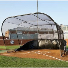 Big Bubba Pro Batting Cage With black trim  Baseball/Softball MLB Backstop