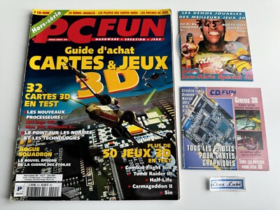Magazin - PC Fun - HS 5 / 1999 - Half-Life, 3dfx Voodoo, ATI Rage Pro  + 2 CDs