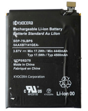 OEM VERIZON KYOCERA DURASPORT 5G UW C6930 ORIGINAL BATTERY SCP-75LBPS 4500mAh