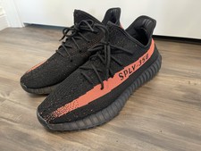 adidas yeezy 350 v2 red black 2016 by9612 us size 7