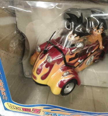 Banpresto 2005 Dragon Ball Z Figure & Car Goku and Goten Japan