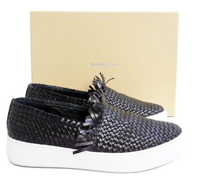 Michael Kors Collection  Schuhe Sneaker Rae aus geflochtenem Leder Gr.38