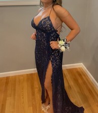 Amazing Blue WINDSOR Long Prom Dress US Size Small. GORGEOUS!!!