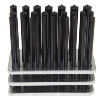 28 Piece Transfer Punch Set 3/32''-1/2'' by 64ths Plus 17/32''