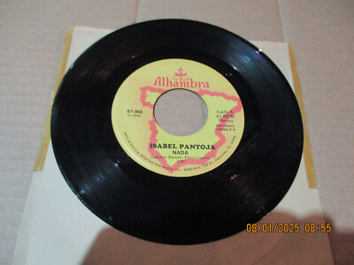 (73) Isabel Pantoja   Nada - 7'' Single Vinyl