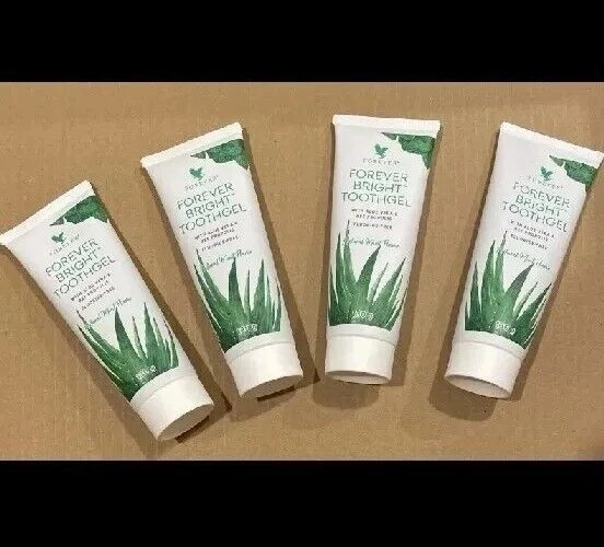 4X FOREVER LIVING ALOE VERA BRIGHT TOOTH GEL - NEXT DAY DELIVERY