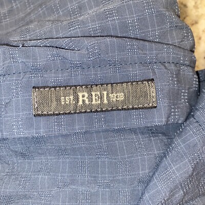 REI Shirt Mens XL Blue Button Up Fishing Outdoor Hiking Camping | eBay