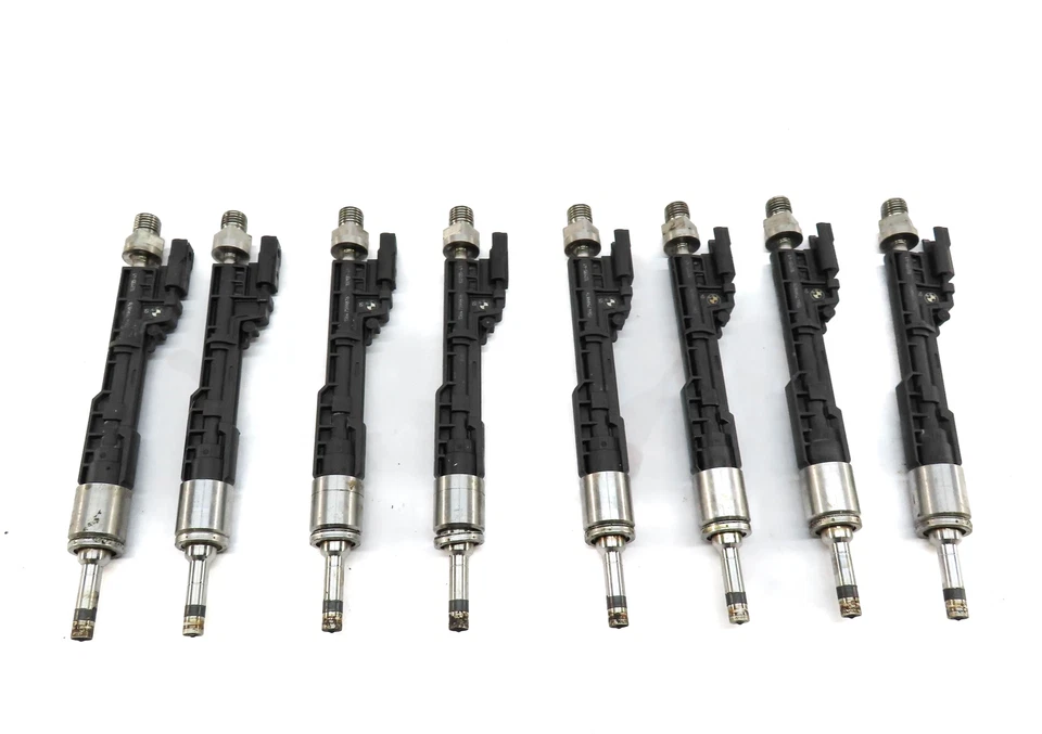 BMW 650i 750i M5 M6 2012-2014 (F01 F07 F10 F12) 4,4 L N63 S63 juego de inyectores de combustible 8 Foto 3 de 3