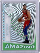 2020-21 Panini Illusions Amazing Emerald #8 Ben Simmons