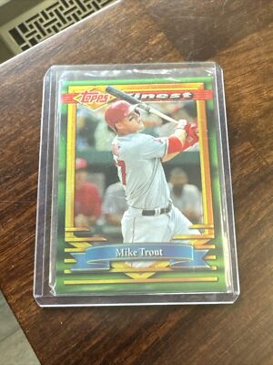 2014 Topps Finest Mike Trout 1994 Finest Design #94F-MT