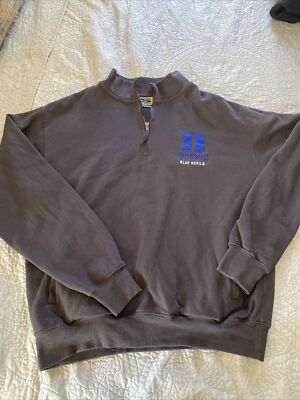 Vintage Duke University Quarterzip Pullover