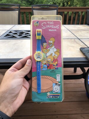 Nelsonic Bart Simpson Watch MOC 1990