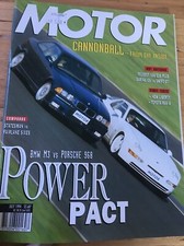 Motor Car magazine JULY 1994 M3 968 S16 Ti GLXi 306 RT CSI 911 A8 740i  S420 911
