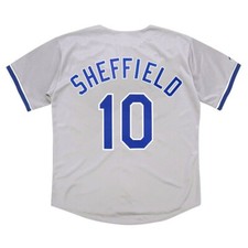 Gary Sheffield 1998 Los Angeles Dodgers Grey Road Jersey Men's (S-3XL)