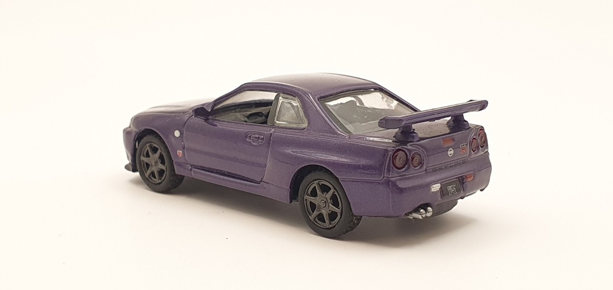 1/64 Targa Taccar Engine NISSAN SKYLINE GT-R R34 MIDNIGHT PURPLE