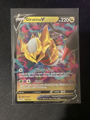 Giratina V Ultra Rare - 130/196 Lost Origin - Pokemon TCG - Mint