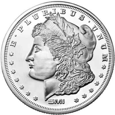 1oz Silver Sunshine Mint Morgan Dollar Design Round .999 SMI | eBay