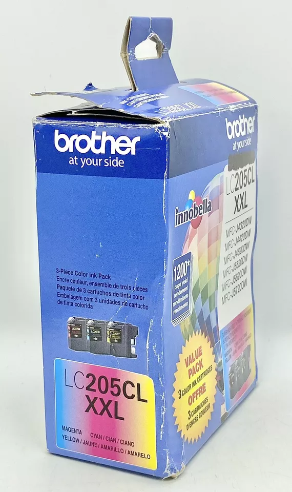 Brother LC2053PKS Innobella Super High-Yield Ink Cyan/Magenta/Yellow 3/PK - Image 4 of 4