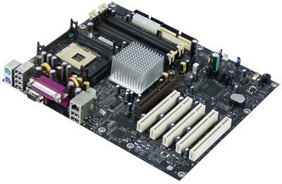 INTEL D875PBZ C26680-303 PGA478 4x DDR AGP 5x PCI SATA ATA ATX MAINBOARD