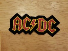 AC/DC Music Rock Band Iron-On Sew-On Embroidered Patch Angus Young 0371