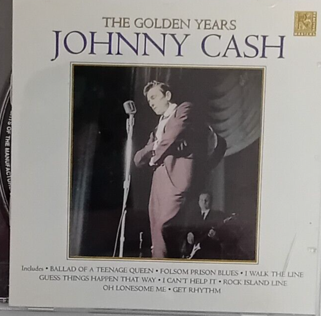 Johnny Cash The Golden Years  Music CD Album