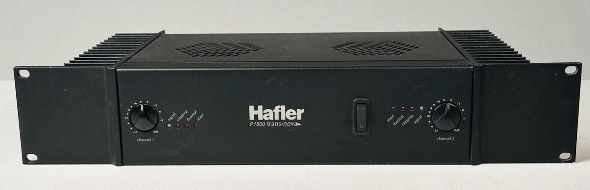 Hafler P1500 Trans•Nova Professional Power Amplifier | eBay Hafler P1500 Trans•Nova Professional Power Amplifier | eBay