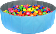 Ball Pit for Toddlers and Kids, Holds over 400 Balls, Soft, Foldable, Reusable S