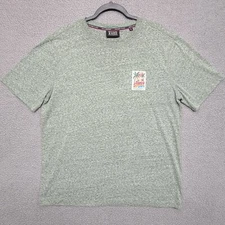 Scotch & Soda Amsterdam Shirt Mens XL Heather Green Short Sleeve Crew Neck Tee