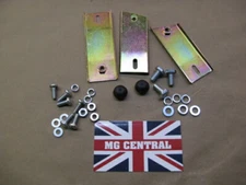 MG GRILLE MOUNTING BRACKET 3pc set + Hdwr for 62-69 & 73-74.5 MGB MGBGT