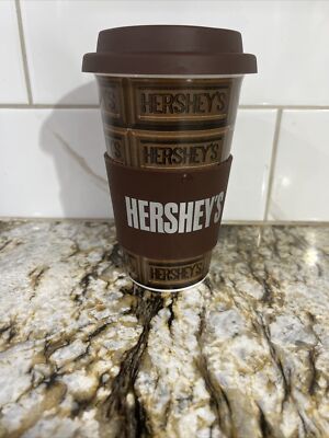 Hershey s Coffee Mug 5 7/8'' T Gallerie Made In China Travel Cup