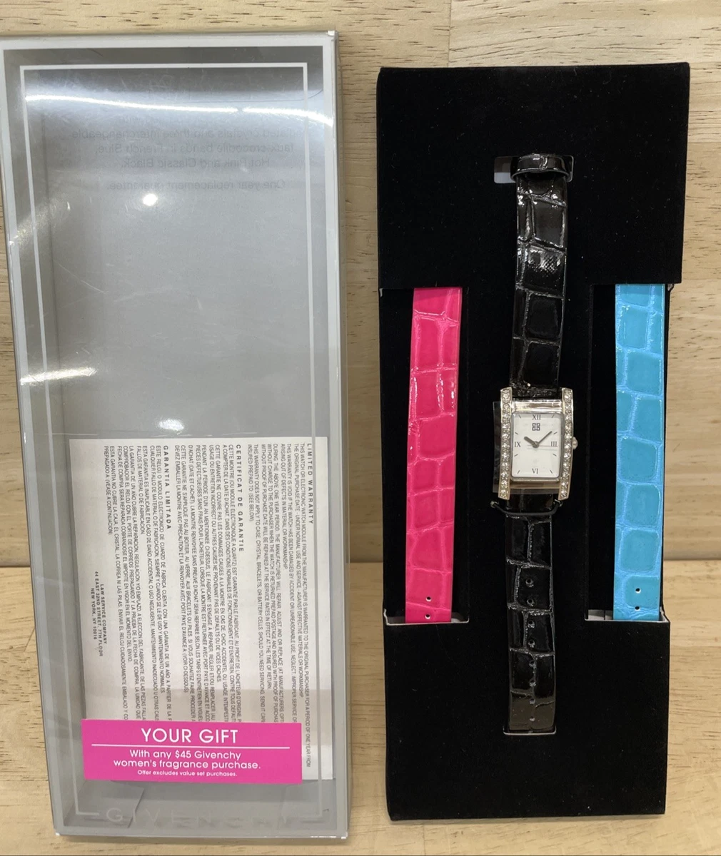 GIVENCHY Multi-strap Rhinestones Watch with Brand New Battery Givenchy Paris Diamond Quartz Watch Women main image 4