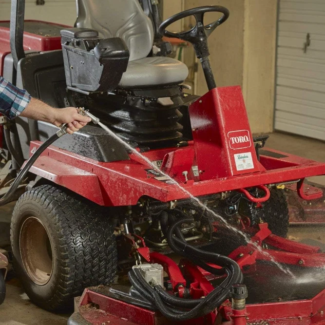 Pack 10 boquillas metálicas rociadoras con frente roscado para manguera jardín Foto 3 de 4
