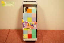GigglescapeMagnetic Blocks Mini Solid Purple Tin Wrong Lid 