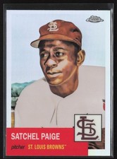 2022 Topps Chrome Platinum Anniversary #73 Paige Refractor St. Louis Browns