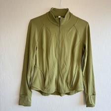 Lululemon Define Jacket 10 NWOT Full Zip Soft Slim Fit Green Athleasure yoga