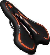Gel Bike Seat Mountain Bike Saddle - Comfortable Bicycle Seats with Extra Soft C