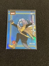 Elbecca Voss 2026 Topps Chrome Marvel Blue Refractor 1st Appearance #d /150 #114