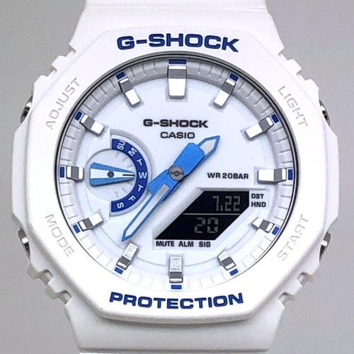 G-SHOCK GA-2100HDS-7A White B Octagon Luminous Dial