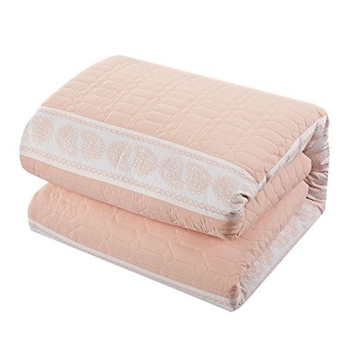 Titian 8 Piece Comforter Hotel Collection Hexagon Embossed Paisley Print - Picture 2 of 6