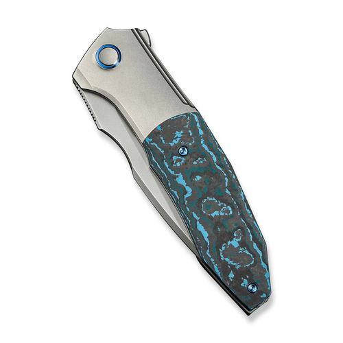 WE Knife Archeozoic 23091-4 Artic Storm Fat Carbon Titanium M390 Steel Knife - Picture 5 of 8