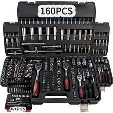 49+2pcs/160pcs Professional Automotive Master Tool Kit - Premium Tool Sets