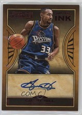 2018-19 Panini Chronicles Timeless Ink Red Grant Hill #TT-GH Auto HOF e0h