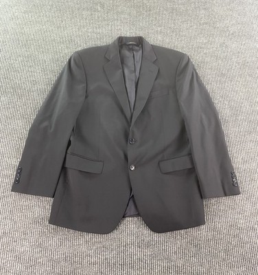 Brooks Brothers Suit Jacket 40 R Navy Wool Madison Luxury Estrato Trabaldo Italy