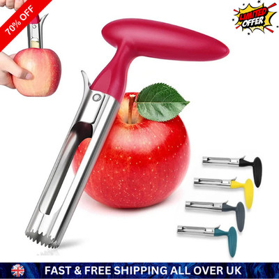 Edelstahl Twist Apfel Entkerner Entferner Samen Handgerät Obst Kern Küchenwerkzeug